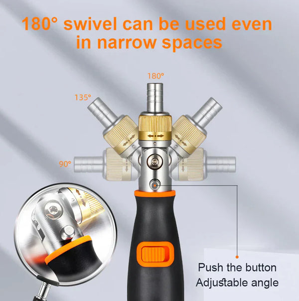 10-in-1 Ratchet Screwdriver Set