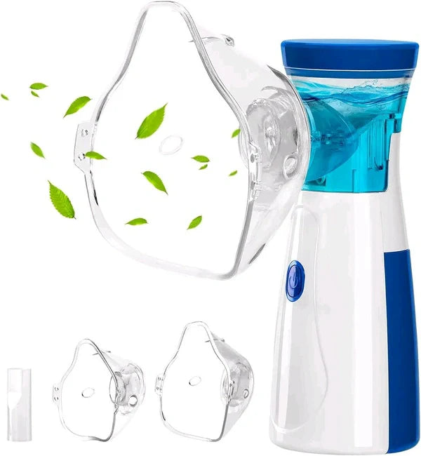 Mesh Portable Nebulizer with Mask for Kids & Adults