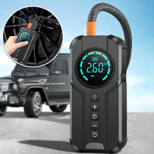 Urban Hive™Jump Starter With Air Pump هيكساليفينغ™ جهاز تشغيل البطارية مع منفاخ هواء