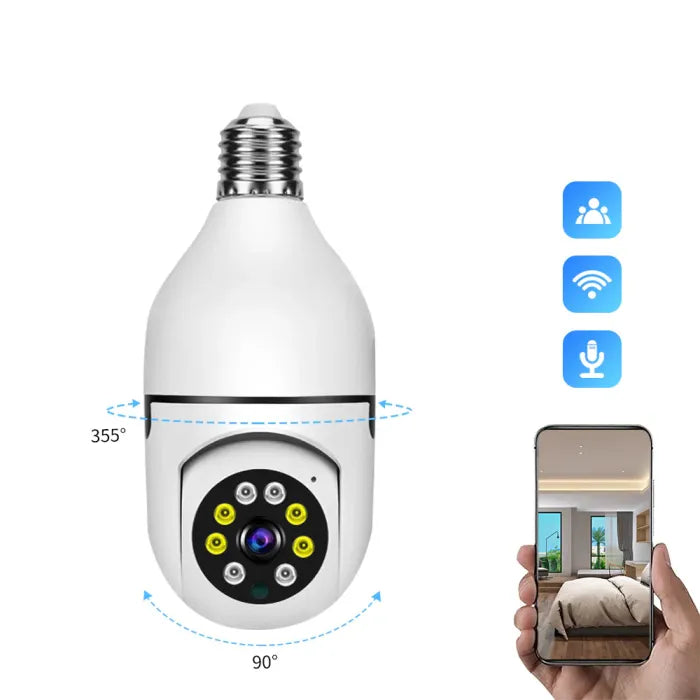 Urban Hive™ Night Vision Wireless Bulb Camera