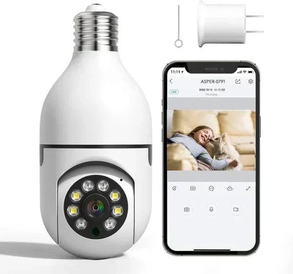 Urban Hive™ Night Vision Wireless Bulb Camera